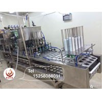 塑料杯裝豆漿灌裝封口機 豆漿包裝機 塑料杯包裝機圖片_高清圖_細節圖-溫州市甌海梧田進誠機械廠 -